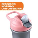 Chicco Bicchiere Bimbo Pop Up 2 Anni Rosa e Grigio