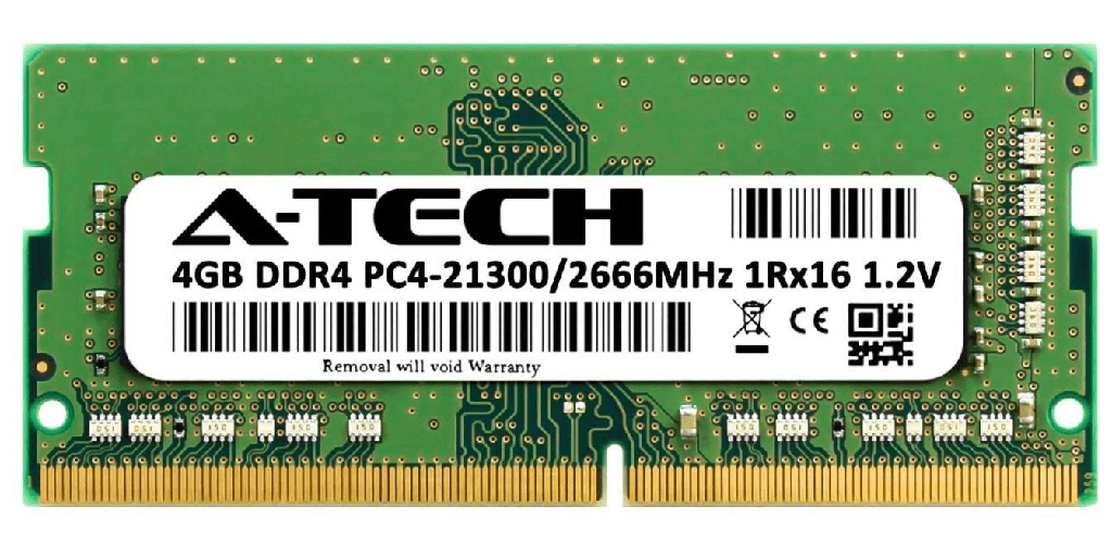 HP L10598-855 memoria 4 GB 1 x 4 GB DDR4 2666 MHz (GNRC-SODIMM 4GB 2666MHz 1.2v - DDR4 - Warranty 6M)