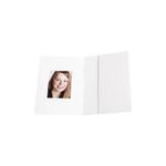 Daiber Cartoncino Portafoto Chromolux Bianco 31x42mm 100 Pezzi