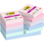 Foglietti Post-it Super Sticky Soulful - conf. 12 blocchetti da 90 ff Post-it 476x476 mm - 622-12SS-SOUL