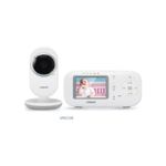 VTech VM320 Video Baby Monitor Visione Notturna Migliorata Suoni Rilassanti Sensore di Temperatura Schermo LCD a Colori da 2.4'