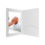 Daiber Cartelle Portafoto con Passepartout 15x20cm Bianco Opaco 100 Pezzi