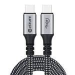 ESTUFF ES604514-BULK cavo USB 12 m USB4 Gen 3x2 USB C Grigio (USB4 C - C Cable 40Gbps 1.2m - Grey - Warranty 60M)