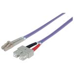 Intellinet 751056 cavo InfiniBand e in fibra ottica 5 m LC SC Viola