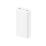 Xiaomi Mi Power Bank 3 30000mAh 18W caricabatterie rapido USB-A e USB Type-C bianco