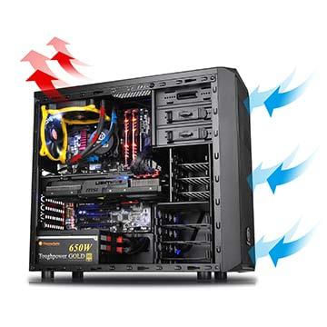 Thermaltake-Versa-H24---Midi-Tower---PC---SPCC---Boden---12-cm---1x-120-mm--CA-1C1-00M1NN-00-