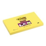 Foglietti riposizionabili Post-it Super Sticky Notes 76x124 mm 90 ff giallo oro - 655-S