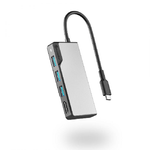 ALOGIC UCFUHDV2-SGR replicatore di porte e docking station per laptop USB 3.2 Gen 1 (3.1 Gen 1) Type