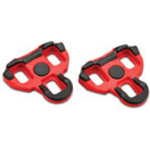 Garmin 010-11251-11 pedale per bicicletta Nero Rosso 2 pezzoi (Vector Cleats 6 Float