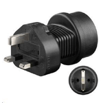 Universal adapter Schuko to UK