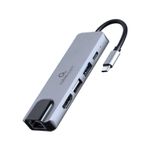 Cablexpert Gembird A-CM-COMBO5-04 replicatore di porte e docking station per laptop Cablato USB 3.2 Gen 1 (3.1 Gen 1