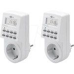 Goobay Digital Timer 2-pack - White