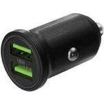 Deltaco KFZ-Ladegerät 36W 2x USB schwarz (USB-CAR128)