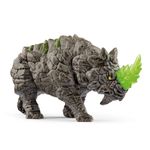 schleich-ELDRADOR-CREATURES-70157-action-figure-giocattolo--SCHLEICH-Eldrador-Creatures-Battle-Rhino-Toy-Figure-7-to-12-