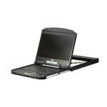 ATEN CL3700NW console a rack 47 cm (18.5") 1920 x 1080 Pixel Metallo, Plastica Nero 1U