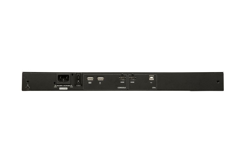 ATEN-CL3700NW-console-a-rack-47-cm--18.5---1920-x-1080-Pixel-Metallo-Plastica-Nero-1U