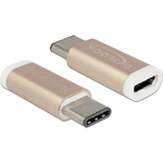 Delock Adattatore USB 2.0 Micro-B femmina  USB Type-C 2.0 maschio color rame