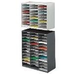 Smistamento corrispondenza Paperflow sistema a 36 scomparti grigio K433602