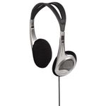 Hama HK-229 Cuffie Cablato A Padiglione MUSICA Nero Argento (On Ear Stereo Headphones SIL - Hama HK-229 Stereo Headset O