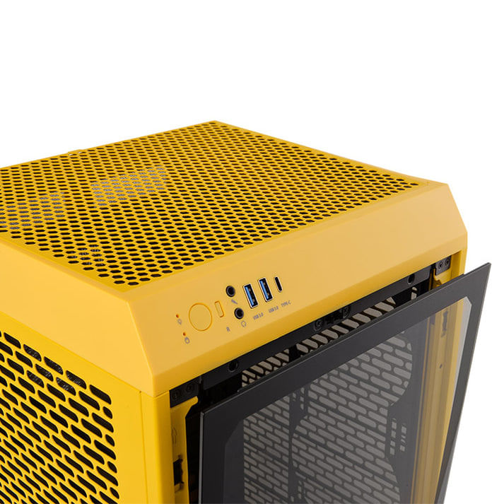 Thermaltake-Finestra-di-visualizzazione-della-custodia-Tower-200-Mini-Tower-Mini-ITX-Bumblebee