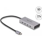 Delock Hub USB USB Type-C da 10 Gbps con 4 prese USB Type-C  1 x USB Type-C