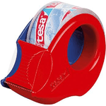 tesa mini dispenser, incl. 1 pellicola adesiva tesa film 19 mm x 10 m trasparente, dispenser manuale con pratiche impugn