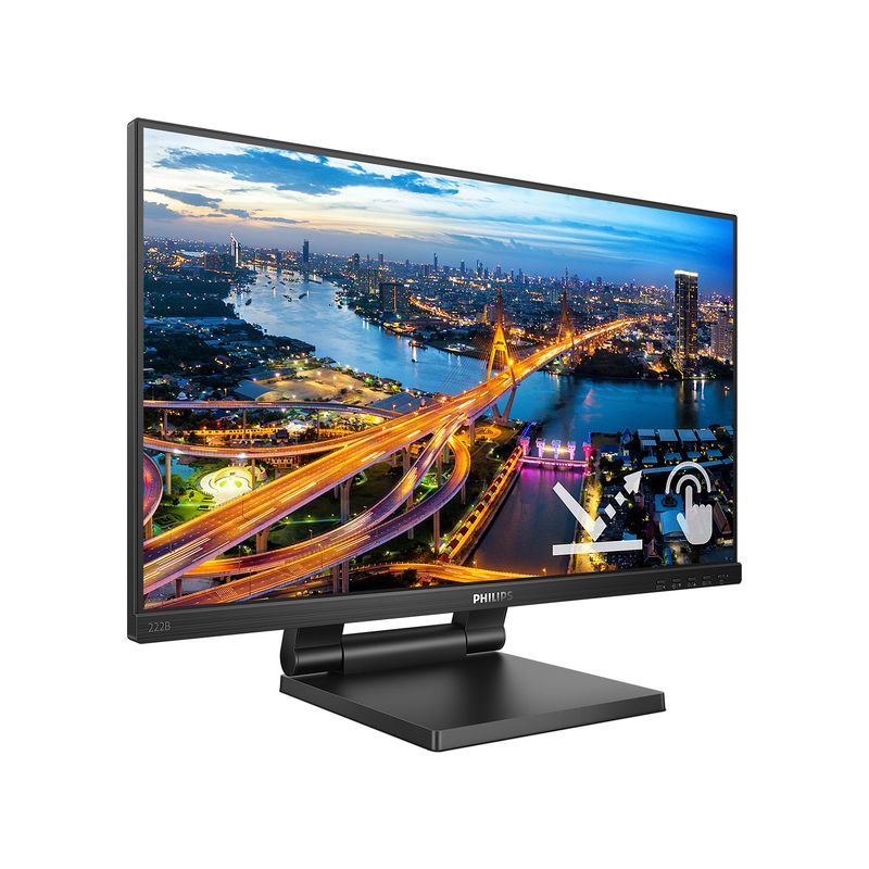 Philips-B-Line-222B1TC-00-Monitor-PC-546-cm--21.5---1920-x-1080-Pixel-Full-HD-LED-Touch-screen-Nero