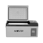 Muvip Frigo Portatile con Compressore 15L Bluetooth USB - Temperatura -20/20 - Connessione 12/24/220V - Consumo 45W - Pr