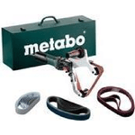 Metabo 602243500 levigatrice a nastro per tubi RBE 15-180 set scatola di trasporto in lamiera d'acciaio