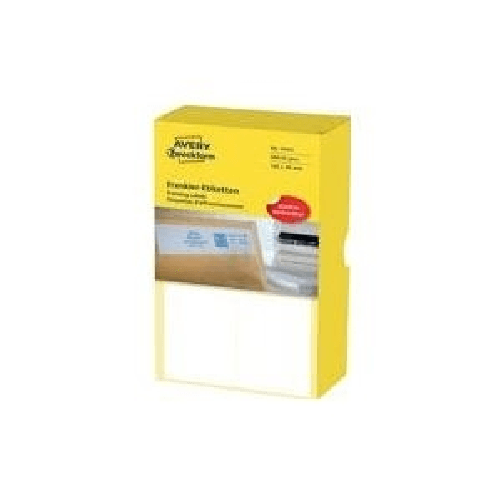 Etichette di affrancatura AVERY Zweckform etichette di affrancatura 132x45mm 132,0 x 45,0 mm bianco