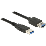 Delock Cavo di prolunga USB 3.0 tipo A maschio  USB 3.0 tipo A femmina 05 m nero