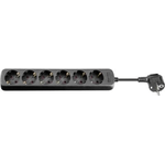 Goobay AC Power Strip 6xCEE 7/4 16A 5m - Black