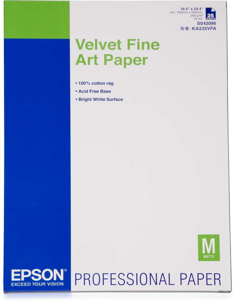 EPSON-VELVET-FINE-ART-PAPER-DIN-A2-260G-M-25-SHEETS