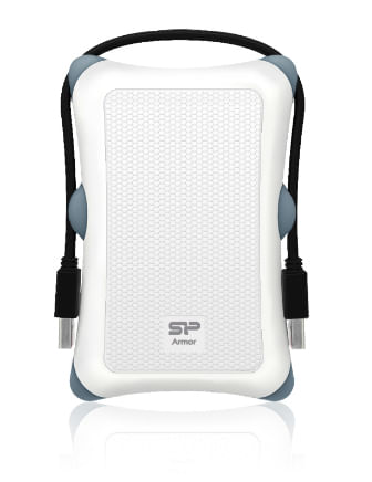 BOITIER-EXTERNE-ANTICHOC-SILICON-POWER-ARMOR-A30-USB-3.0---21-2-S-ATA--BLANC-GRIS-