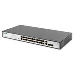 Digitus SWITCH RETE 24 PORTE POE FAST ETHERNET 390 WATT DIGITUS