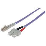 Intellinet 750936 cavo InfiniBand e in fibra ottica 3 m LC SC Viola