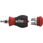 Cacciavite Wiha con caricatore inserti Stubby misto con 7 inserti doppi