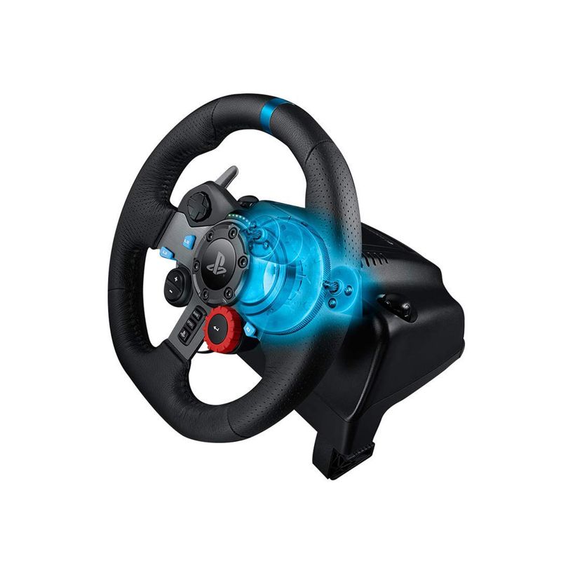 Logitech-G-G29-Nero-USB-2.0-Sterzo--Pedali-Analogico-PC-PlayStation-4-Playstation-3--G29-Driving-Racing-Wheel-PlayStatio