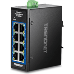 8-PORT INDUSTRIAL GIGABIT - DIN-RAIL MINI SWITCH