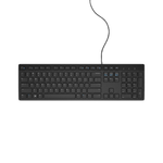 Keyboard US KB216 Multimedia - KB216 Full-size 100% - Wired USB QWERTY Black - Warranty 12M - Versione UK