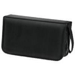 Hama CD Wallet Nylon 120 black 120 dischi Nero (CD/DVD/Blu-ray Wallet 120 black - Hama wallet for storing 120 CDs/DVDs/B