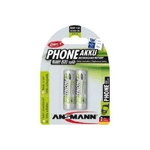 Batteria AA ANSMANN DECT 800mAh maxE 2 mignon HR6 12V 2 blister