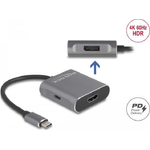 Delock Splitter USB Type-C (DP Alt Mode) a 1 x HDMI 1 x DisplayPort MST con USB Type-C PD