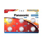 Batteria Panasonic CR2016 al litio alimentazione al litio da 3 V blister (confezione da 6)