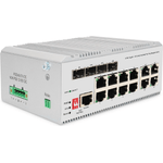 DIGITUS Switch Gigabit Ethernet industriale gestito 84 L2