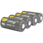 GP Batteries 070CR123AEC4 Haushaltsbatterie CR123A Lithium (070CR123AEC4)