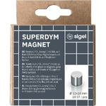 Magneti SIGEL  10 x 10 argento