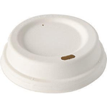 Coperchio PAPSTAR per tazze da caffÃ¨ usa e getta 8 cm x 8 cm bianco