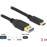 Delock  USB 3.2 Spezifikation  Datentransferrate bis zu 5Gbps (Super Speed)  Farbe Schwarz  Kabellnge 30m