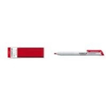 Staedtler Lumocolor 768 - Rosso - Punta a pennello - Rosso - Bianco - Medio - 3 mm - Vetro - Pannello rigido - Pelle - M